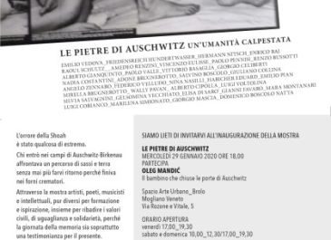 LE PIETRE DI AUSCHWITZ (collettiva)